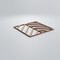 Ekena Millwork Small Genoa Decorative Fretwork Wood Wall Panels, Red Oak, 11 3/8"W x 11 3/8"H x 3/8"T WALW12X12X0375GNARO - alternate 2